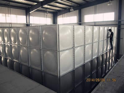双江玻璃钢拼装水箱